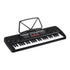 Alpha 49 Key Electronic Keyboard Portable Digital Piano Musical Instrument Black
