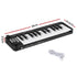 25-Key MIDI Keyboard Controller Portable USB Laptop Black
