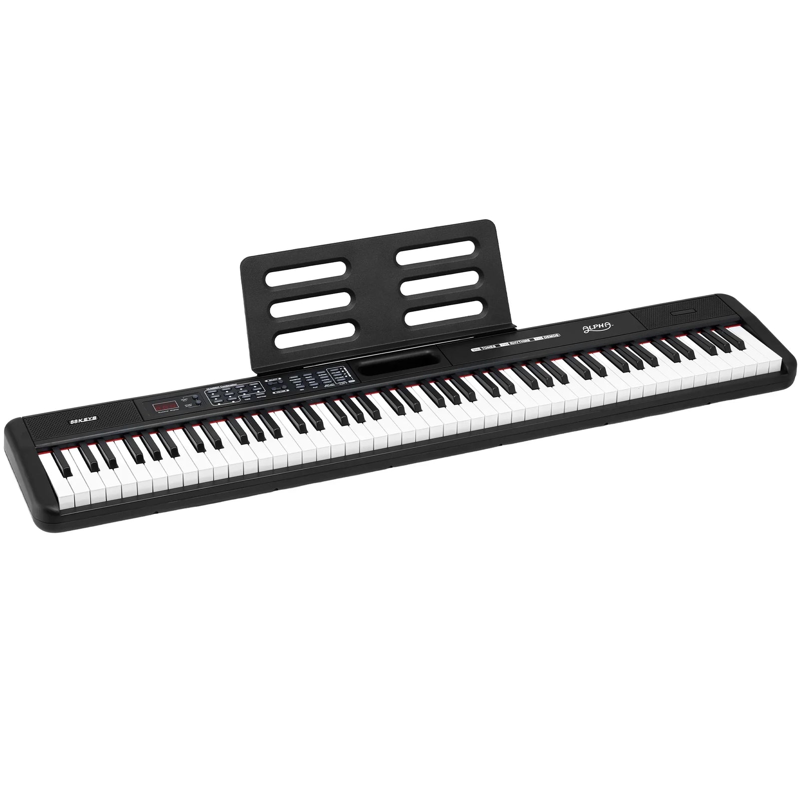 Piano Keyboard 88 Keys Electric Electronic Keyboard Piano Gift Black