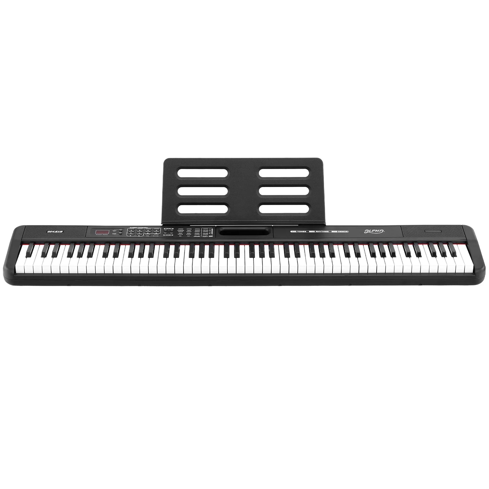 Piano Keyboard 88 Keys Electric Electronic Keyboard Piano Gift Black