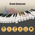 Piano Keyboard 88 Keys Electric Electronic Keyboard Piano Gift Black