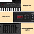 Piano Keyboard 88 Keys Electric Electronic Keyboard Piano Gift Black