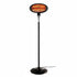 Electric Patio Heater – 2000W, 3 Heat Settings, Adjustable Height, IP34, Black