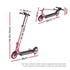 Electric Scooter 180W 18KM/H Adjustable Portable Foldable Height Riding Commuter Teens Adults