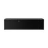 TV Cabinet RGB LED Gloss 130cm Black