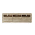 LED Entertainment Unit – 180cm TV Stand, Drawers & Shelves, Oak