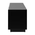 TV Cabinet Gloss RGB LED Black 180CM