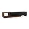 Oikiture 160-211cm Extendable TV Cabinet Entertainment Unit 3 Drawers