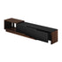 Oikiture 160-211cm Extendable TV Cabinet Entertainment Unit 3 Drawers
