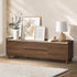 Oikiture 160cm TV Cabinet Entertainment Unit Storage 2 Door 2 Drawer