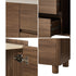 Oikiture 160cm TV Cabinet Entertainment Unit Storage 2 Door 2 Drawer