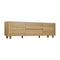 TV Cabinet Entertainment Unit Stand 160cm Natural