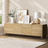 Oikiture TV Cabinet Entertainment Unit Stand 180cm 4 Doors