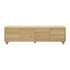 Oikiture TV Cabinet Entertainment Unit Stand 180cm 4 Doors