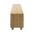 Oikiture TV Cabinet Entertainment Unit Stand 180cm 4 Doors