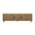 Oikiture TV Cabinet Entertainment Unit Stand 180cm 4 Doors