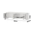 Oikiture TV Cabinet Entertainment Unit Stand 160cm Fluted Doors