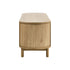 Oikiture TV Entertainment Unit Stand 160cm Wooden Natural