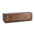 Oikiture TV Cabinet 180cm Entertainment Unit 4 Door Walnut