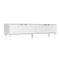 TV Cabinet Entertainment Unit Four Door 180cm White