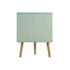 Oikiture TV Cabinet Entertainment Unit Stand 160cm Green