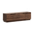 Oikiture TV Cabinet Entertainment Unit Stand 180cm Walnut