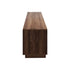 Oikiture TV Cabinet Entertainment Unit Stand 180cm Walnut