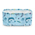 Foldable Bathtub PVC Spa Bucket Inflatable Cushion 114x62cm Blue