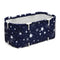 Foldable Bathtub PVC SPA Bucket Inflatable Cushion 114x62cm Star Navy