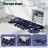 Foldable Bathtub PVC SPA Bucket Inflatable Cushion 114x62cm Star Navy