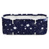 Foldable Bathtub PVC SPA Bucket Inflatable Cushion 134x65cm Star Navy