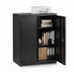 Artiss Steel Locker Filing Cabinet 100cm, 3-Point Lock, 2 Adjustable Shelves