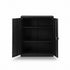 Artiss Steel Locker Filing Cabinet 100cm, 3-Point Lock, 2 Adjustable Shelves