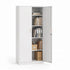 Artiss 180cm Steel Locker Cabinet, Lockable Office Storage with 4 Shelves
