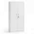 Artiss 180cm Steel Locker Cabinet, Lockable Office Storage with 4 Shelves