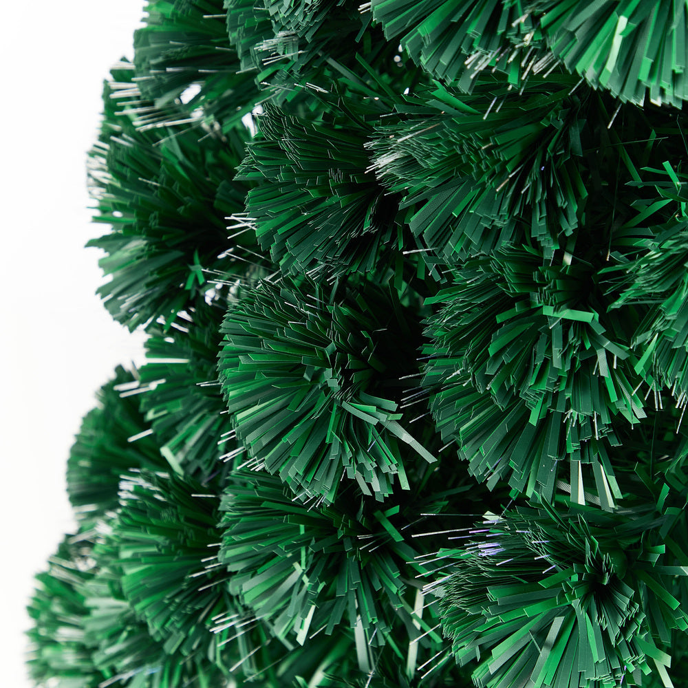 Tinseltown Christmas Tree Fibre Optic 6FT 1.8M Multi-Colour Lights