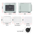 Food Dehydrator 5‑Tray Green – Mini Fruit Dryer, LED Control, 35–80°C