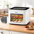 Food Dehydrator 5‑Tray White – Mini Fruit Dryer, LED Control, 35–80°C