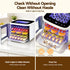 Food Dehydrator 5‑Tray White – Mini Fruit Dryer, LED Control, 35–80°C