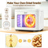 Food Dehydrator 5‑Tray White – Mini Fruit Dryer, LED Control, 35–80°C