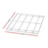 304 Stainless Steel Hanging Rack Accessory for Food Dehydrator