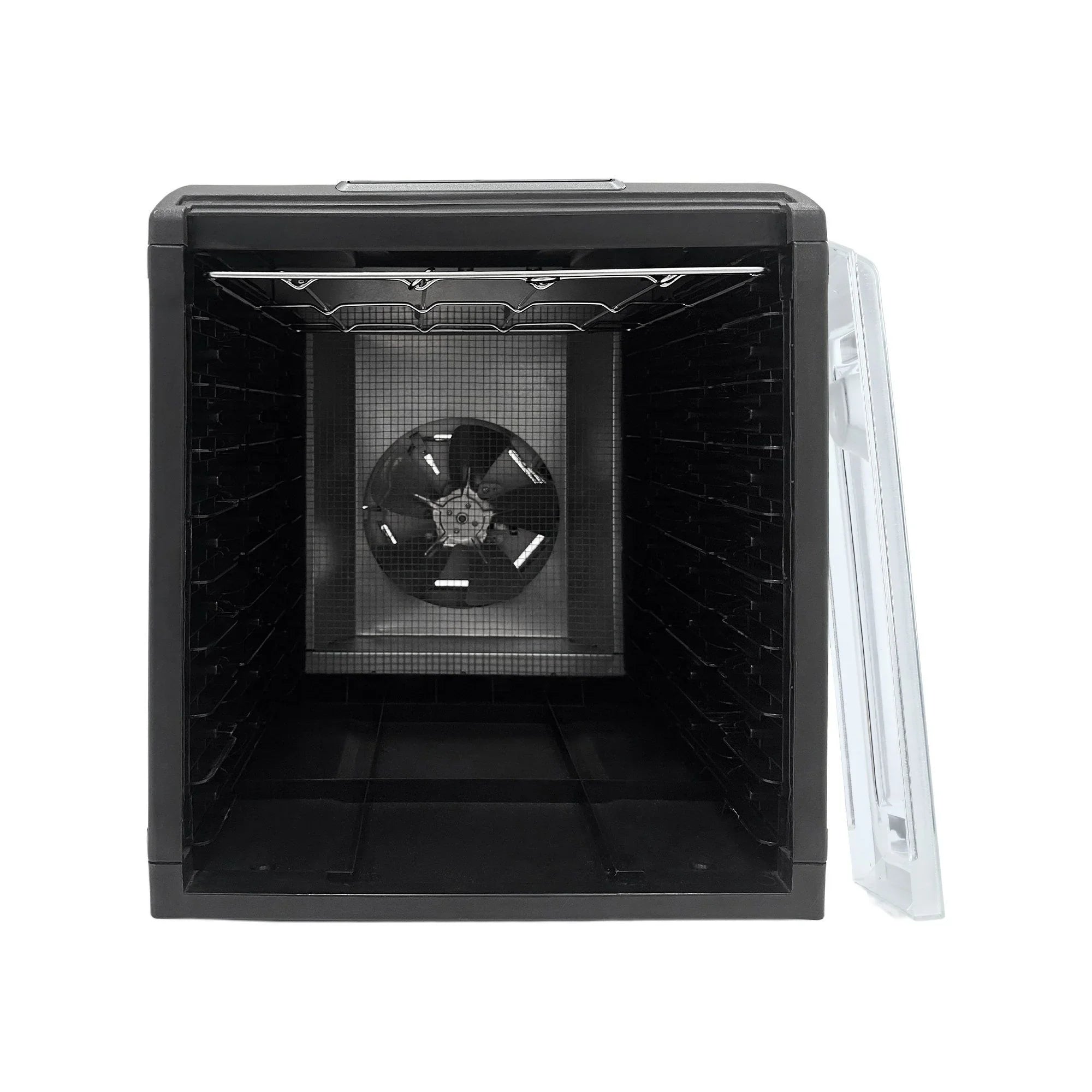 Food Dehydrator 9‑Tray – LCD 35–70°C Dryer w/ Hanging Rack & SS Trays