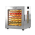 10 Trays Food Dehydrator Stainless Steel Visible Glass Door 850W