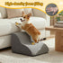 Dog Ramp 2 Steps For Small Dogs Bed Sofa Car Foam Non-Slip Pet Cat Stairs