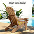 Outdoor Table and Chairs HDPE Folding Adirondack Beach Chair Patio Furniture