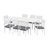 Outdoor Dining Set 9PCS Aluminum Extendable Table Chairs Patio Furniture