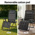 Gardeon Sun Lounge Lounger Folding Camping Zero Gravity Chair Outdoor Furniture