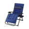 Sun Lounge Lounger Folding Camping Zero Gravity Chair Outdoor Furniture XL Blue