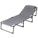 Sun Lounger Folding Lounge Beach Chair Patio Outdoor Furniture