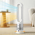 Bladeless Fan Heater – 2‑in‑1, 1200W Heat, 30W Fan, 80° Oscillation, Remote